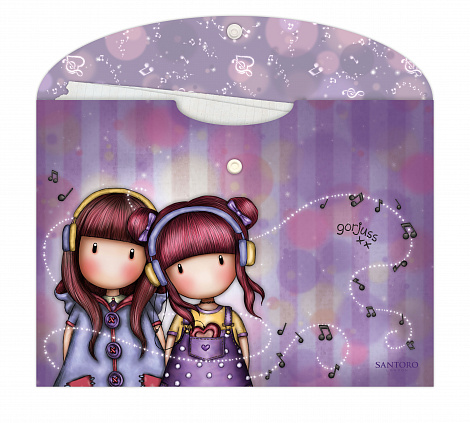 Набор папок для документов A4 Santoro Melodies - The Duet / This One's For You