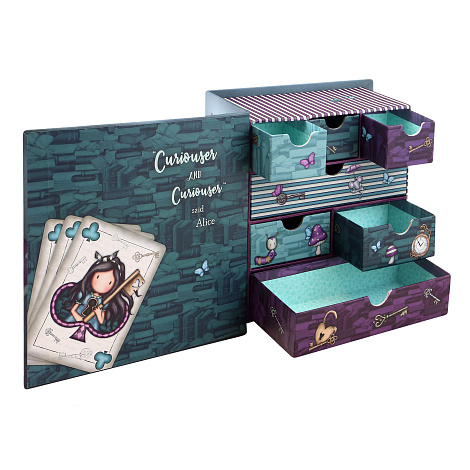 Органайзер с выдвижными ящичками Through The Looking Glass - Curiosity