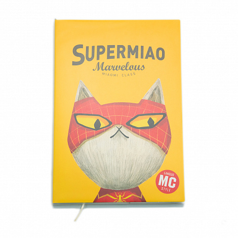 Тетрадь толстая B5 в обложке "Supermiao 2" SpiderMan