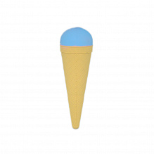 Пенал силиконовый "Мороженое" синий