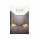 Тетрадь A5 "Miaomi" черная