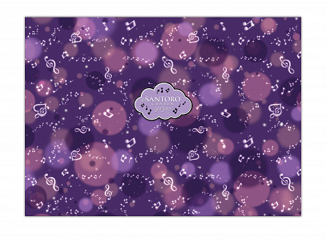 Набор папок для документов A4 Santoro Melodies - The Duet / This One's For You