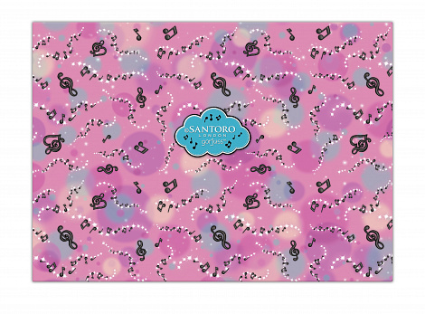 Набор папок для документов A4 Santoro Melodies - Dancing Among The Stars / Little Dancer