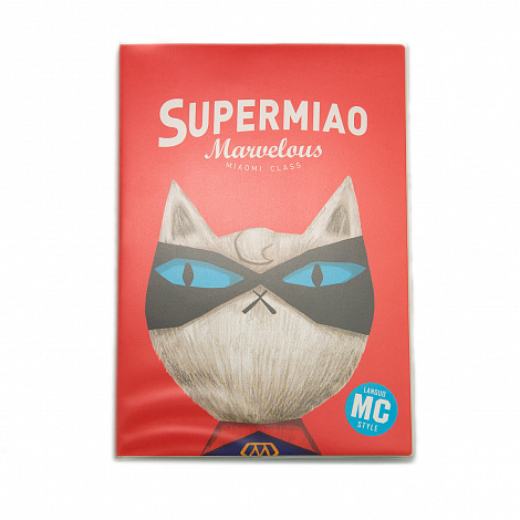 Тетрадь толстая A5 в обложке "Supermiao 2" Superman